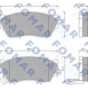    FOMAR Friction FO 484081