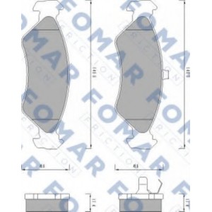    FOMAR Friction FO 487081