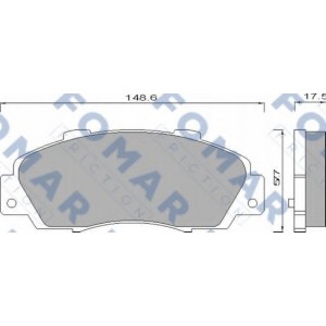    FOMAR Friction FO 488181