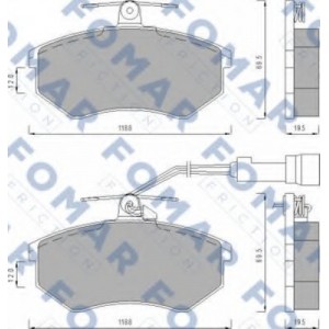    FOMAR Friction FO 488681