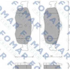    FOMAR Friction FO 491681