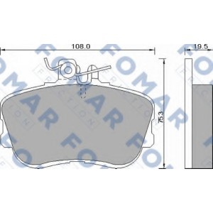    FOMAR Friction FO 493781