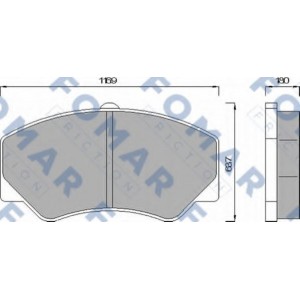    FOMAR Friction FO 498381