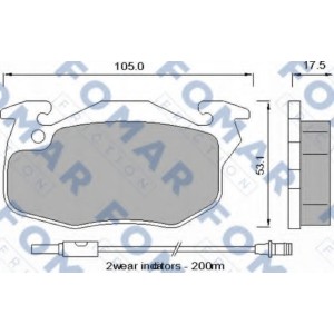    FOMAR Friction FO 529481