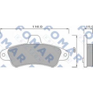    FOMAR Friction FO 625081