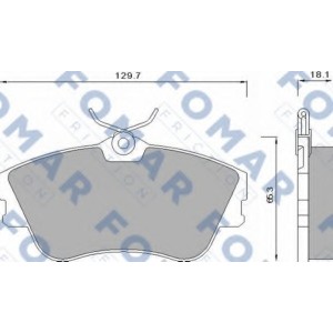    FOMAR Friction FO 625381