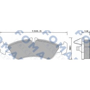    FOMAR Friction FO 627781