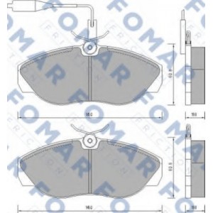    FOMAR Friction FO 629481