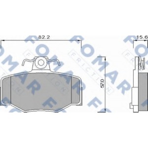    FOMAR Friction FO 630981