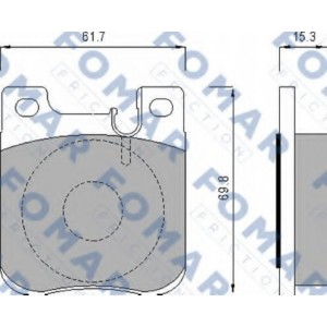    FOMAR Friction FO 631781