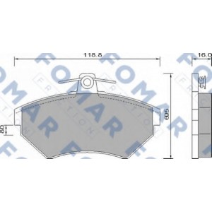    FOMAR Friction FO 634281