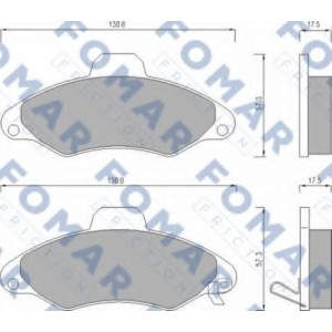    FOMAR Friction FO 666981