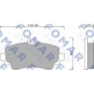    FOMAR Friction FO 668581