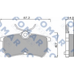    FOMAR Friction FO 668781