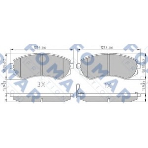    FOMAR Friction FO 679781