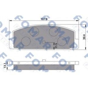    FOMAR Friction FO 680181