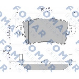    FOMAR Friction FO 684281