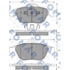    FOMAR Friction FO 686281