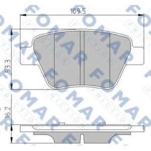    FOMAR Friction FO 691581