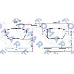    FOMAR Friction FO 693781