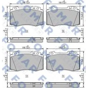    FOMAR Friction FO 694181