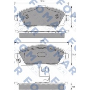    FOMAR Friction FO 783481