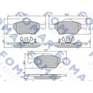    FOMAR Friction FO 800281