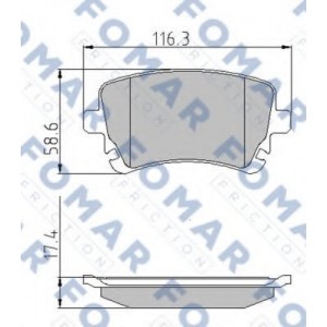    FOMAR Friction FO 815281