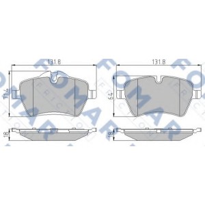    FOMAR Friction FO 844981