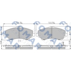    FOMAR Friction FO 850083