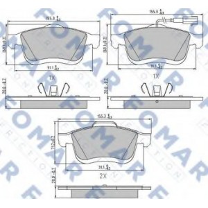    FOMAR Friction FO 894881