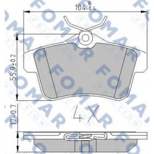    FOMAR Friction FO 896581