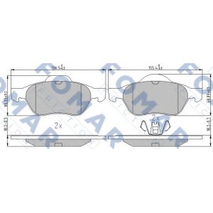    FOMAR Friction FO 896981