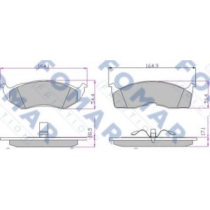    FOMAR Friction FO 903681