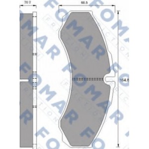    FOMAR Friction FO 911481