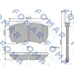    FOMAR Friction FO 912581