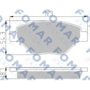    FOMAR Friction FO 914381