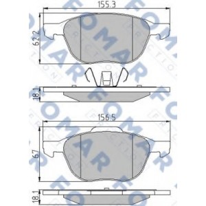    FOMAR Friction FO 914581