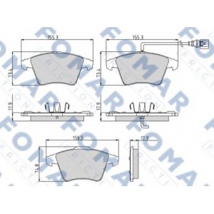    FOMAR Friction FO 918981