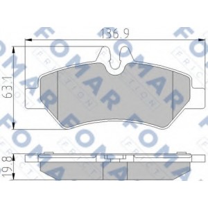    FOMAR Friction FO 921381