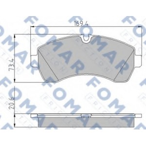    FOMAR Friction FO 921481