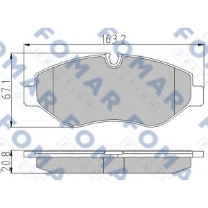    FOMAR Friction FO 921581