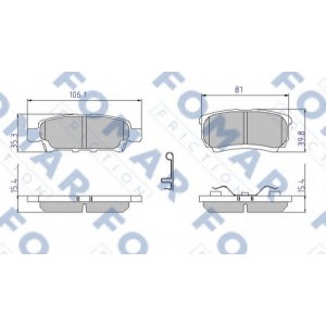    FOMAR Friction FO 921781