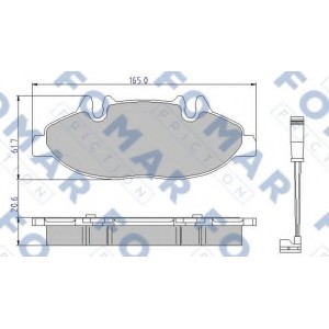    FOMAR Friction FO 923781