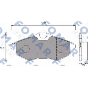    FOMAR Friction FO 924581