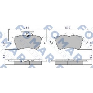    FOMAR Friction FO 926381