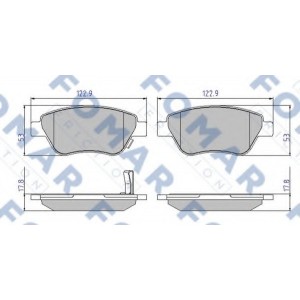    FOMAR Friction FO 928181