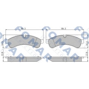    FOMAR Friction FO 929281