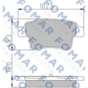    FOMAR Friction FO 929881