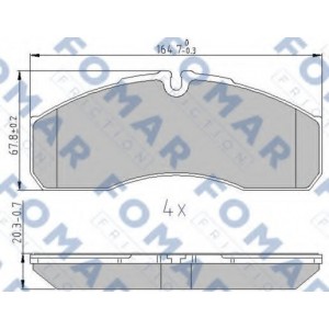    FOMAR Friction FO 933581